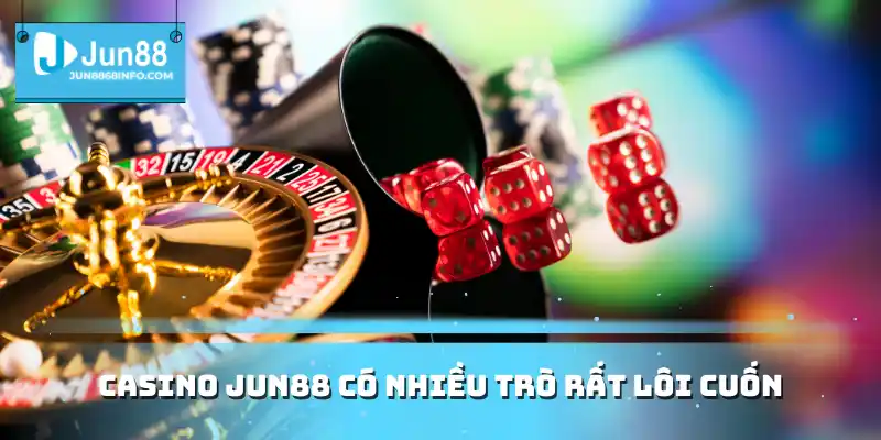Casino Jun88 có nhiều trò rất lôi cuốn